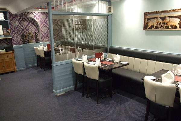 Image of pictures inside restaurant